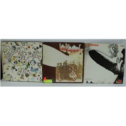 3 LED ZEPPELIN HARD TO FIND ALBUMS