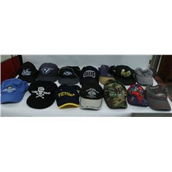 BASEBALL TYPE CAPS LOT OF 14