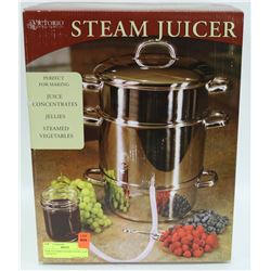 NEW VICTORIO STEAM JUICER 9.5 QT CAPACITY