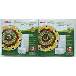 LOT OF 4 NEW NESCO  GARDENMASTER ACCESSORY TRAYS