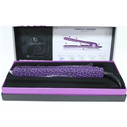 ROYALE PRO PURPLE LEOPARD STRAIGHTENER