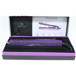 ROYALE PRO PURPLE LEOPARD STRAIGHTENER