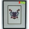 Image 1 : FRAMED SALISH ART - FROG - BY JOE WILSON, 11 X 13