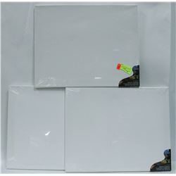 LOT OF 3 ARTIST CANVASES, 16 X 20