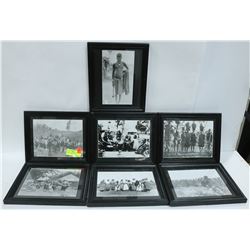 LOT OF 7 ANTIQUE PRINTS