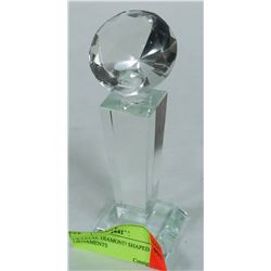 CRYSTAL DIAMOND SHAPED ORNAMENTS