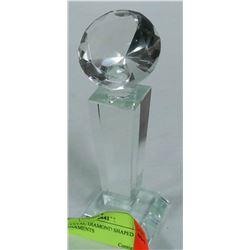 CRYSTAL DIAMOND SHAPED ORNAMENTS