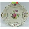 Image 1 : ROSENTHAL HAND PAINTED HANDLED PLATTER, MADE