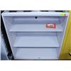 Image 1 : WHITE OPEN FACE STORAGE CABINET WITH 4 SHELF LEVEL
