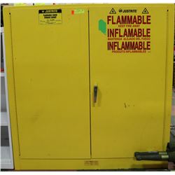 JUST RITE FIREPROOF LIQUID STORAGE CABINET