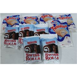 BAG OF TWINKIES & SWISS ROLLS