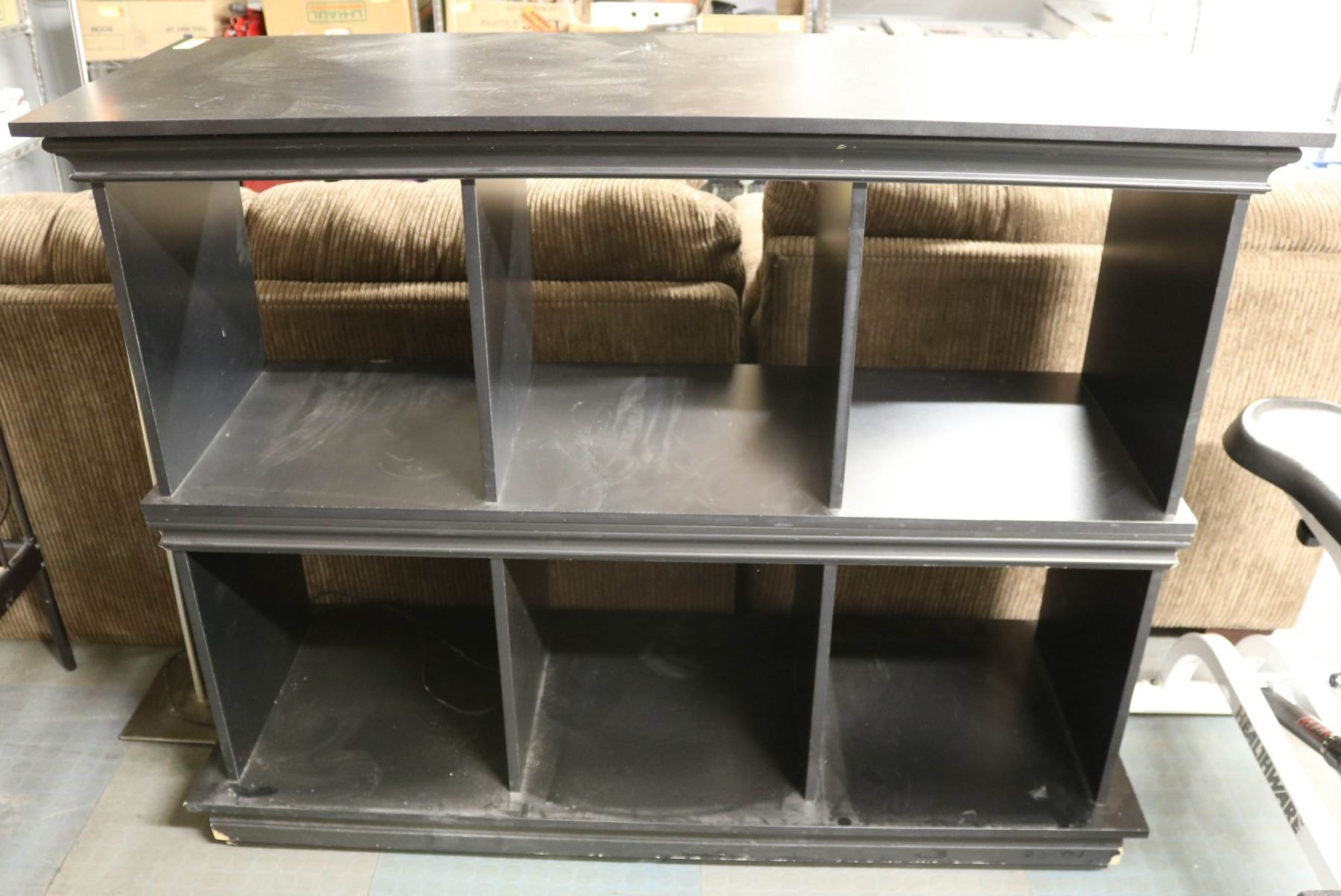BLACK CUBE SHELF Kastner Auctions