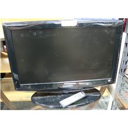 SAMSUNG23" FLAT SCREEN TV W/ REMOTE