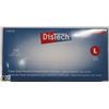 Image 2 : BOX OF DISTECH VINYL MEDICAL EXAMINATION GLOVES SZ