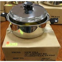 QUALITY NEW ERA STAINLESS STEEL 6 QUART POT WITH
