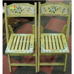 PAIR OF STURDYWOOD GARDEN CHAIRS