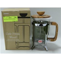 NEW HARIO WOOD CAFE PRESS