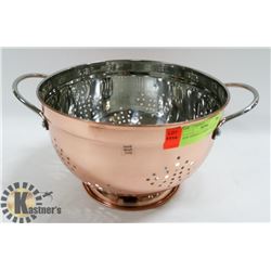 NEW GERMAN COPPER COLANDER
