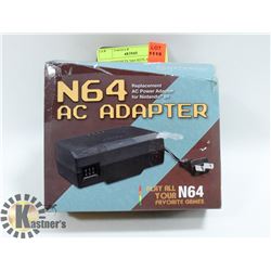 NEW HYPERKIN N64 REPLACEMENT AC POWER ADAPTER