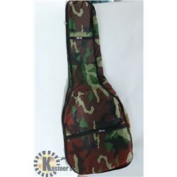 PADDED CAMO COLOURED GUITAR CASE