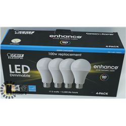 FEIT ELECTRIC 100 W REPLACEMENT LED BULB SET