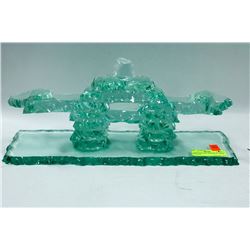 LARGE GALLERY INUKSHUK - MADE OF GLASS