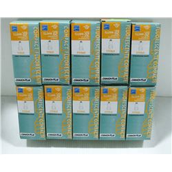 10 PACK OF PRO SERIES SPIRAL COMPACT FLUORESCENT