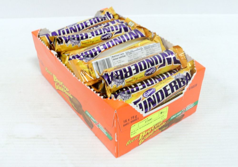 BOX OF WONDERBAR CHOCOLATE BARS