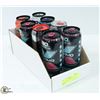 Image 1 : BOX OF 8 ASSORTED ENERGY DRINKS