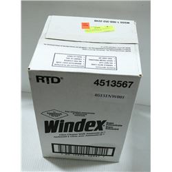 CASE OF COMMERCIAL WINDEX SUPER CONCENTRATE