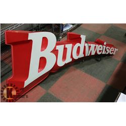 1980'S 5 FOOT BUDWEISER LIGHT UP SIGN WORKS