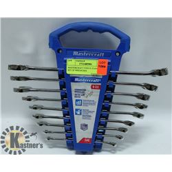 MASTERCRAFT 9 PIECE STANDARD SET OF WRENCHES