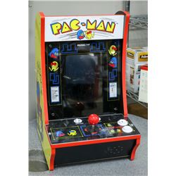 ARCADE 1UP PACMAN COUNTERCADE W/ 2 PACMAN GAMES