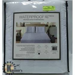 WATERPROOF MICROFIBER QUEEN SIZE MATTRESS PAD