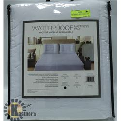 WATERPROOF MICROFIBER QUEEN SIZE MATTRESS PAD