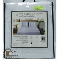 WATERPROOF MICROFIBER QUEEN SIZE MATTRESS PAD