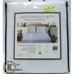 NEW WATERPROOF QUEEN SIZE MATTRESS PAD , DEEP