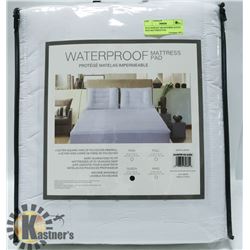 NEW WATERPROOF QUEEN SIZE MATTRESS PAD , DEEP