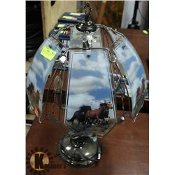 HORSE MOTIF TOUCH LAMP