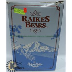 RAIKES BEAR COLLECTIBLE "MISS MELANIE" WITH COA