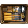 Image 1 : NEW ITEMS 3 PC WOOD CHISEL SET