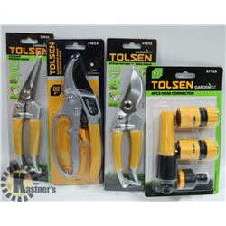 NEW A LOT OF 4 GARDEN TOOLS