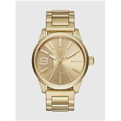 NEW DIESEL RASP GOLD COLOR 46MM WATCH. MSRP $240