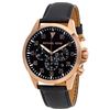 Image 1 : NEW MICHAEL KORS TRIPLE CHRONO BLACK DIAL MSRP$351