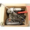 Image 1 : ESTATE BOX OF ELECTRIC DRILLS SOLDERING IRON AND