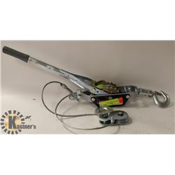 COME ALONG CABLE WINCH TOOL