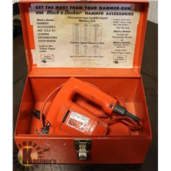 BLACK AND DECKER 2 SPD JIG SAW IN CASE