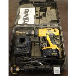 DEWALT 14.4V BATTERY DRILL WITH CHARGER