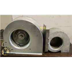 PAIR OF INDUSTRIAL BLOWER FANS