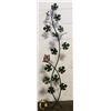 Image 1 : TIN LEAF WALL ART